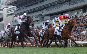 My Wish beats home Divano to win the Classic Mile in January. Photo: Kenneth Chan