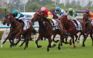 My Wish and Alexis Badel a class apart at Sha Tin. Photos: Kenneth Chan