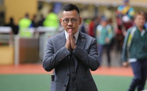 Frankie Lor enjoys South Star’s recent Happy Valley success. Photo: Kenneth Chan