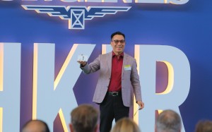 Owner Leung Shek-kong draws barrier one for Ka Ying Rising at Sha Tin on Thursday. Photos: Kenneth Chan