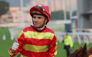 Lyle Hewitson celebrates a recent win at Sha Tin. Photos: Kenneth Chan