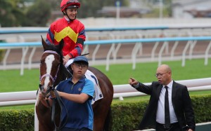 Hong Lok Golf after his win at Sha Tin in November. Photos: Kenneth Chan