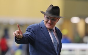 David Hayes celebrates a Happy Valley winner. Photos: Kenneth Chan
