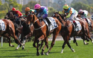 Stunning Peach and Angus Chung win at Sha Tin. Photos: Kenneth Chan