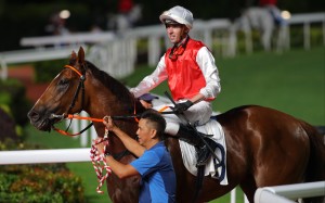 James Orman has faith in Pope Cody running a strong 2,000m in Sunday’s Derby. Photos: Kenneth Chan