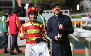 Jockey Andrea Atzeni and Mark Newnham were two of Hong Kong’s stand-out performers in March. Photos: Kenneth Chan