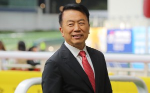 Trainer Ricky Yiu after a Happy Valley winner. Photos: Kenneth Chan