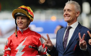 Trainer Mark Newnham (right) has four solid chances at Happy Valley on Wednesday. Photos: Kenneth Chan