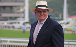 Trainer David Hayes at Sha Tin. Photos: Kenneth Chan