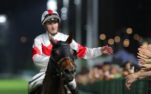 Luke Ferraris heads into the Shergar Cup on the back of a 35-win season and relishing the chance to tick off another big career milestone. Photo: Kenneth Chan.