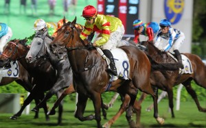 Hot Delight storms to victory under Vincent Ho in June. Photos: Kenneth Chan
