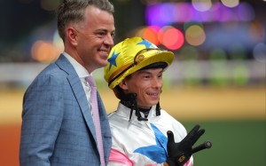 Jamie Richards and Alexis Badel team up with Lahore at Sha Tin on Sunday. Photos: Kenneth Chan