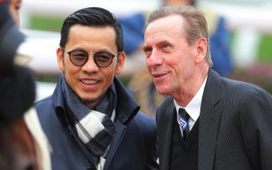 Frankie Lor and John Size share a laugh. Photos: Kenneth Chan