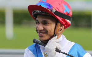 Grant van Niekerk shares a laugh after riding Big Party to victory earlier this season. Photos: Kenneth Chan