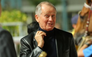 Trainer John Moore enjoys another winner. Photos: Kenneth Chan