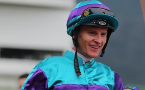 Zac Purton celebrates his sixth winner of the day at Sha Tin on Sunday with trainer Frankie Lor. Photos: Kenneth Chan