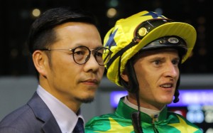 Frankie Lor and Zac Purton celebrate one of Reliable Team’s wins. Photos: Kenneth Chan