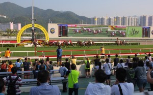 Beauty Generation wins the Group Three Celebration Cup at Sha Tin on Tuesday. Photos: Kenneth Chan