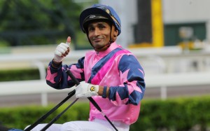 Karis Teetan celebrates a winner earlier this season. Photos: Kenneth Chan