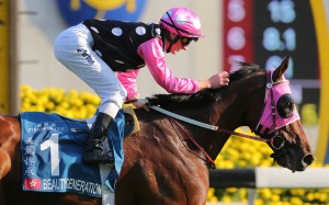 Beauty Generation returns to scale after winning the 2019 Stewards’ Cup. Photo: Kenneth Chan
