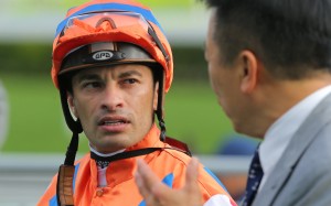 Silvestre de Sousa after riding a winner at Sha Tin this season. Photos: Kenneth Chan