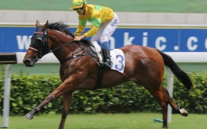 Derek Leung guides Goodluck Goodluck to victory at Sha Tin in June, 2018. Photos: Kenneth Chan