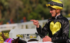 Chad Schofield in the winners enclosure after the win of Circuit Three at Sha Tin on Sunday. Photos: Kenneth Chan