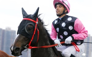 Joao Moreira on Beauty Legacy after winning on debut in January. Photos: Kenneth Chan