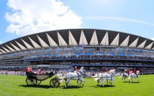 The Royal procession at Royal Ascot. Photo: Handout