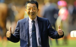 Me Tsui celebrates a winner earlier this season. Photos: Kenneth Chan