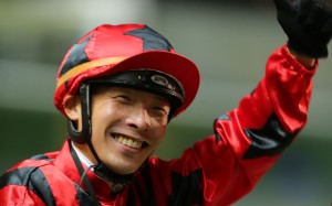 Ben So is all smiles after Divine Unicorn’s win on Wednesday night. Photos: Kenneth Chan