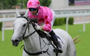 Chancheng Prince dashes away to win comfortably under Joao Moreira. Photos: Kenneth Chan