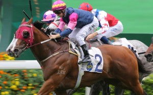 Zac Purton wins at Group Three level on Thanks Forever this season. Photos: Kenneth Chan
