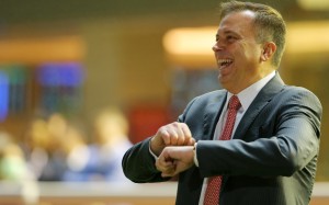 Caspar Fownes celebrates a winner at Happy Valley this season. Photos: Kenneth Chan