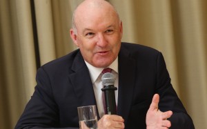 David Hayes is unveiled as Hong Kong’s newest trainer. Photos: Kenneth Chan