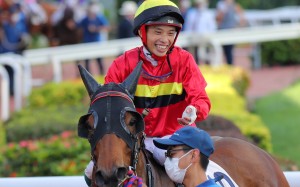 Jack Wong returns after winning on Water Diviner at Sha Tin on Saturday. Photos: Kenneth Chan