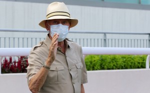 John Moore celebrates a winner at Sha Tin on Saturday. Photos: Kenneth Chan