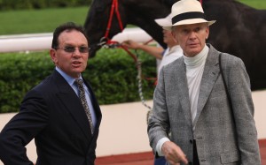 Gary and John Moore after a winner at Sha Tin in 2010. Photos: Kenneth Chan