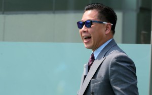Dennis Yip celebrates a winner at Sha Tin. Photos: Kenneth Chan