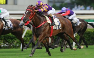 Lucky Express coasts to victory at Sha Tin on Sunday. Photos: Kenneth Chan