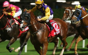 Amazing Kiwi dashes clear to win at Happy Valley this season. Photos: Kenneth Chan