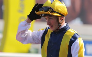 Antoine Hamelin returns to scale after riding a winner at Sha Tin. Photos: Kenneth Chan