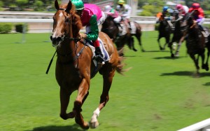 Joyful Fortune posts a dominant win on debut. Photos: Kenneth Chan