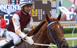 Joao Moreira gives Forte a pat after their victory last month. Photos: Kenneth Chan