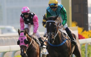 Rise High (right) topples Beauty Generation in October 2019. Photos: Kenneth Chan