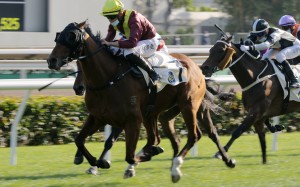 Sea Of Life salutes at Sha Tin on New Year’s Day. Photos: Kenneth Chan