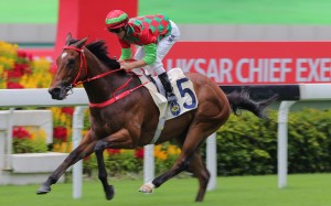 Regency Legend salutes at Sha Tin in 2019. Photos: Kenneth Chan