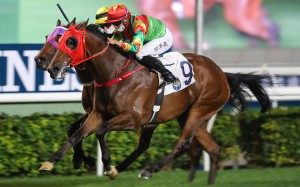 Vincent Ho guides Tourbillon Diamond to victory at Sha Tin in December. Photos: Kenneth Chan