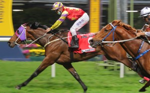 Delightful Laos salutes at Happy Valley in January. Photos: Kenneth Chan