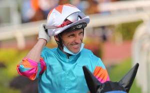 Neil Callan enjoys a winner earlier this season. Photos: Kenneth Chan